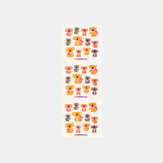 Koalas - Pearly Stickers-Sticker Sheets-Stash World