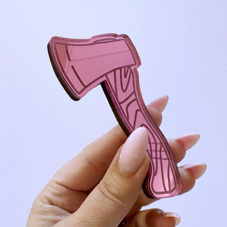 Large Axe - Acrylic Magnet-Magnets-Stash World