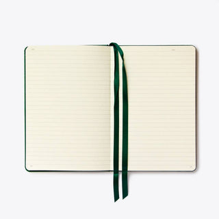 Lined Hardcover Journal - A5 Black-Notebooks-Stash World