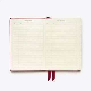 Lined Hardcover Journal - A5 Brown-Notebooks-Stash World