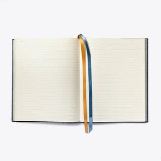 Linen Lined Journal - 8"x10" Pink-Notebooks-Stash World