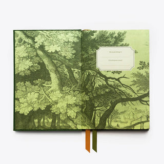 Linen Lined Journal - A5 Pink-Notebooks-Stash World