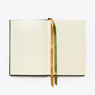 Linen Lined Journal - A5 Rust-Notebooks-Stash World