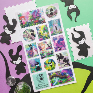 Little Forest Spirits - Sticker Sheet-Sticker Sheets-Stash World
