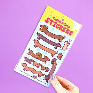 Long Dogs Vinyl Sticker Sheet