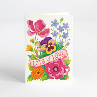 Lots of Love (Floral) - Greeting Card-Greeting Cards-Stash World