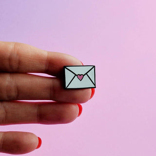 Love Letter - Enamel Pin-Enamel Pins-Stash World