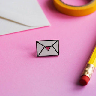 Love Letter - Enamel Pin-Enamel Pins-Stash World