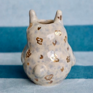 Magical Forest Creature - Small Ceramic Vase-Desk Accessories-Stash World