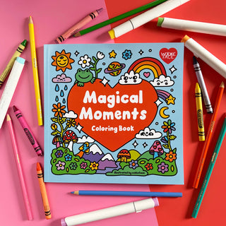 Magical Moments Whimsical Stress Relief - Colouring Book-Books-Stash World