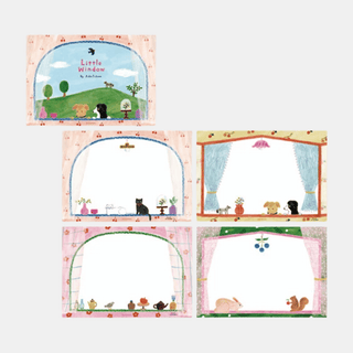 Little Window- A5 Letter Writing Pad by Aiko Fukawa