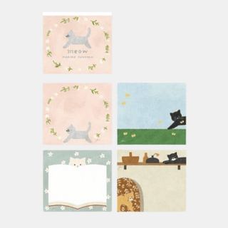 Meow - Memo Pad by Marimo Furubaa-Notepads-Stash World