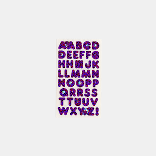 Mini Alphabet Sticker Sheets - Hambly Off The Roll-Sticker Sheets-Stash World
