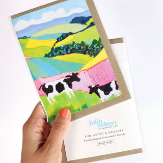 Moo Cows - Greeting Card-Greeting Cards-Stash World