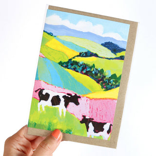 Moo Cows - Greeting Card-Greeting Cards-Stash World