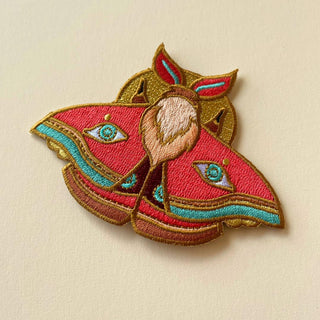 Moth - Iron on Patch-Patches-Stash World