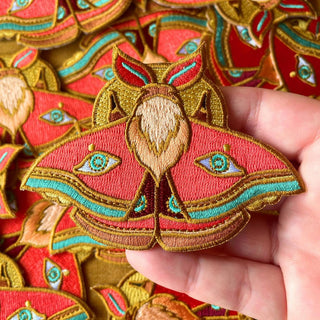 Moth - Iron on Patch-Patches-Stash World