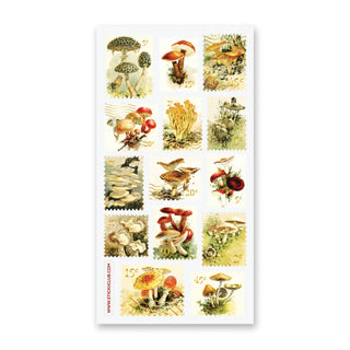 Mushroom Stamps Sticker Sheet-Sticker Sheets-Stash World