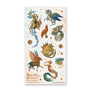 Myths Among the Stars - Sticker Sheet-Sticker Sheets-Stash World