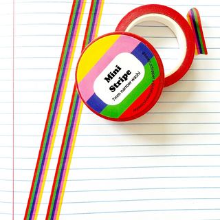 Mini Stripe - Washi Tape (Narrow)