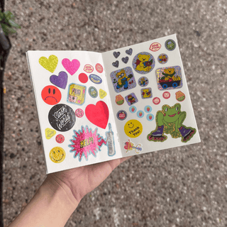 A6 Mini Reusable Sticker Book