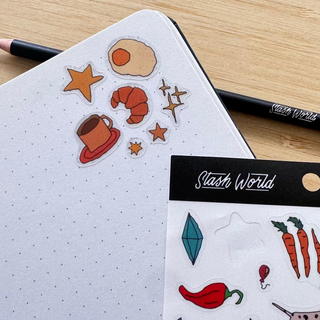 Odd Selection - Sticker Sheet (Matte Transparent)-Sticker Sheets-Stash World