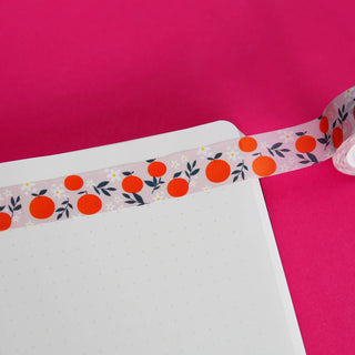 Orange Blossom Fruit - Washi Tape-Washi Tapes-Stash World
