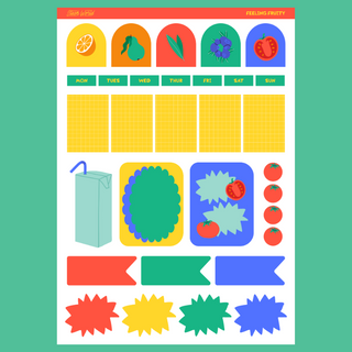 PRINTABLE Feelin' Fruity - Journal Kit (Digital Only)-Printable-Stash World