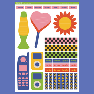 PRINTABLE Stash World 98' - Journal Kit (Digital Only)-Printable-Stash World