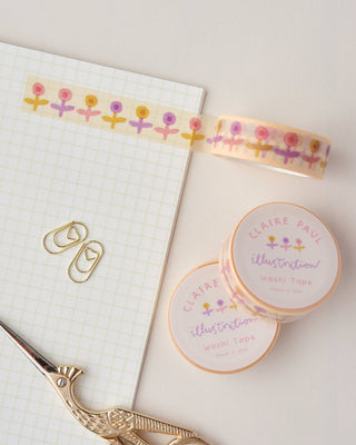Pastel Buds - Washi Tape-Washi Tapes-Stash World