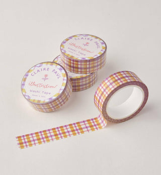 Pastel Gingham - Washi Tape-Washi Tapes-Stash World