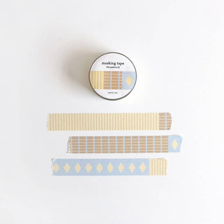 Pattern.02: Cream Dream - Washi Tape-Washi Tapes-Stash World