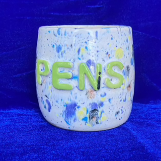 PENiS - Ceramic Pen Holder (Confetti)