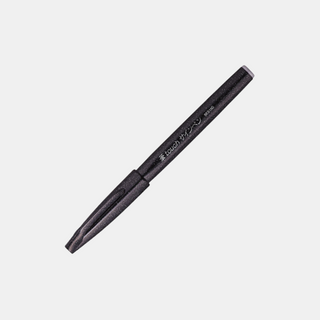 Pentel Fude Touch Brush Sign Pen (Black)-Pens-Stash World