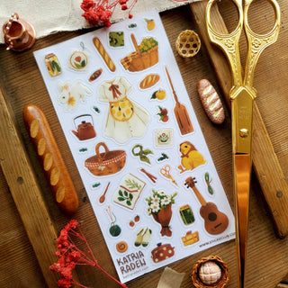 Picnic Perfect - Sticker Sheet-Sticker Sheets-Stash World
