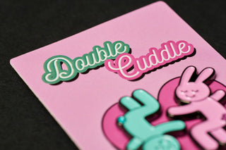 Double Cuddle - Enamel Pin Set