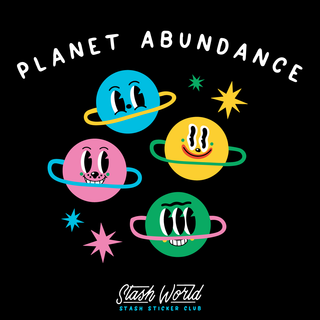 Planet Abundance - Monthly Sticker Subscription
