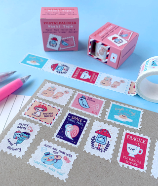 Postalpalooza - Stamp Washi Tape-Washi Tapes-Stash World