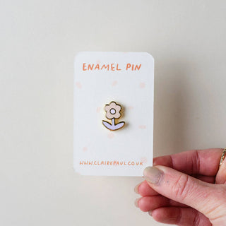 Purple Flower - Enamel Pin-Enamel Pins-Stash World
