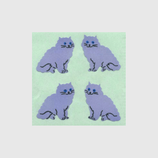 Kitty Cat Sticker Sheets - Off the Roll