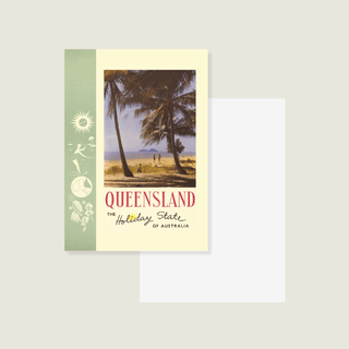 Queensland Holiday State - Postcard-Postcards & Journal Cards-Stash World