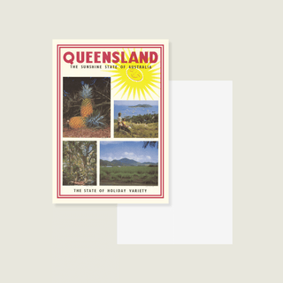 Queensland Pineapple Sunshine State - Postcard-Postcards & Journal Cards-Stash World