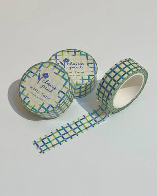Quilted Grid - Washi Tape-Washi Tapes-Stash World
