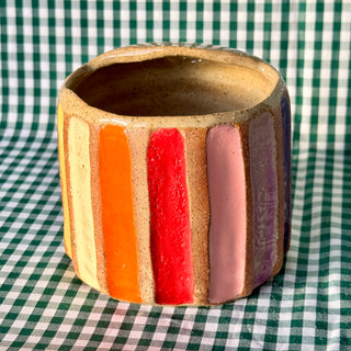 Rainbow - Ceramic Takeaway Mug-Desk Accessories-Stash World