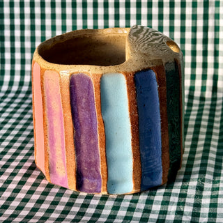 Rainbow - Ceramic Takeaway Mug-Desk Accessories-Stash World