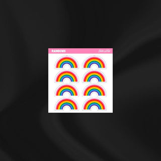 Rainbow - Mini Sticker Sheet-Stash World
