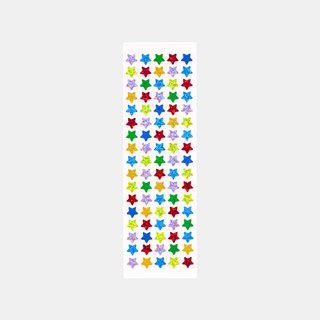 Rainbow Stars - Prismatic Stickers-Sticker Sheets-Stash World