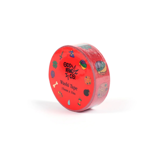 Red Odd Selection - Washi Tape-Washi Tapes-Stash World