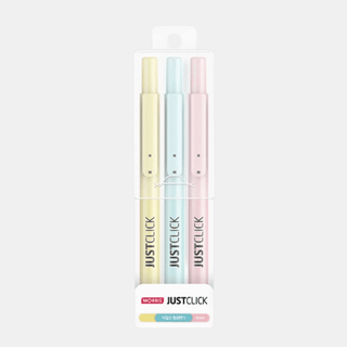 Retractable Highlighters - 3 Pack (Yellow / Pink / Mint)-Pens-Stash World