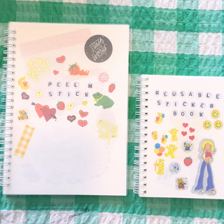 Reusable Sticker Book - A6 or A5-Sticker Storage-Stash World